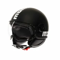 Casco Fighter Classic 06 Nero Opaco Bianco
