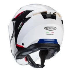 Casco Flyon II Boss Bianco Rosso Blu