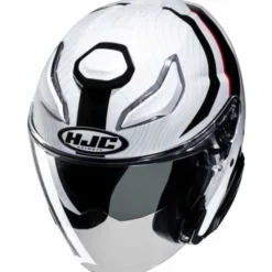 Casco F31Naby MC1Nero Bianco Rosso