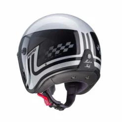 Casco Freeride Trophy Argento Grigio Nero