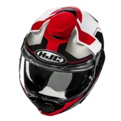 Casco HJC F100 Bios MC1 bianco rosso grigio