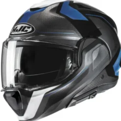 Casco HJC F100 Bios MC2 blu nero grigio
