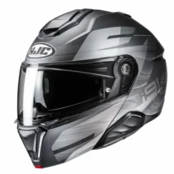 Casco HJC i91 Dusk MC5SF Nero Grigio Opaco