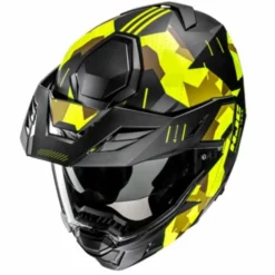 Casco HJC i80 Roki MC3HSF Nero Giallo Opaco