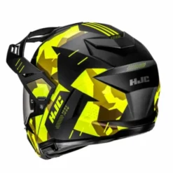 Casco HJC i80 Roki MC3HSF Nero Giallo Opaco