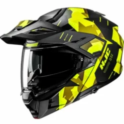 Casco HJC i80 Roki MC3HSF Nero Giallo Opaco