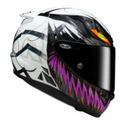 Casco HJC RPHA 12 Antivenom 2 Bianco Viola Nero