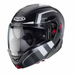 Casco Horus X Road Nero Opaco Antracite Bianco