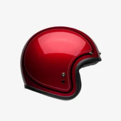Casco Jet Custom 500 Chief Rosso Lucido