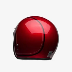 Casco Jet Custom 500 Chief Rosso Lucido