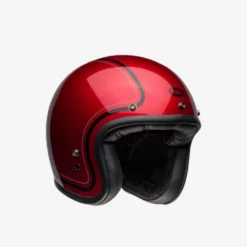 Casco Jet Custom 500 Chief Rosso Lucido