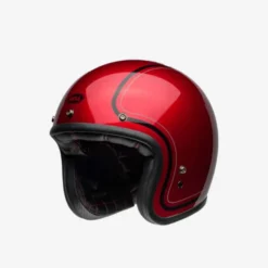 Casco Jet Custom 500 Chief Rosso Lucido