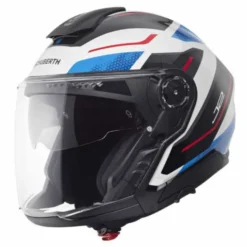 Casco J2 Sigma Blu Bianco Rosso