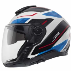 Casco J2 Sigma Blu Bianco Rosso