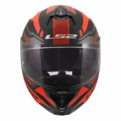 Casco LS2 FF817 Challenger II Dravix Nero Rosso Opaco