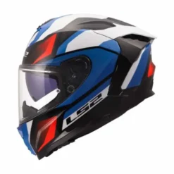 Casco LS2 FF817 Challenger II Viper Bianco Blu Rosso