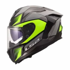 Casco LS2 FF817 Challenger II Viper Grigio Giallo Fluo