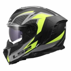 Casco LS2 FF818 Storm III Dynamo Nero Grigio Giallo Opaco