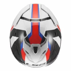 Casco LS2 FF818 Storm III Sporty Nero Bianco Blu Rosso
