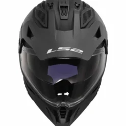 Casco LS2 MX702 Pioneer II Solid Nero Opaco