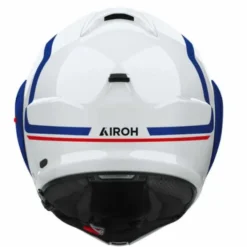 Casco Mathisse II Genius Bianco Blu Rosso