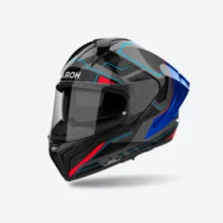 Casco Matryx Rocket Blu Rosso Nero