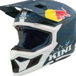 Casco MX3 1.0 Kini Redbull blu bianco