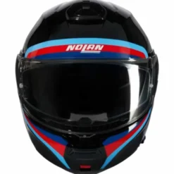 Casco N100-6 Assoluto N-com Nero Blu Rosso