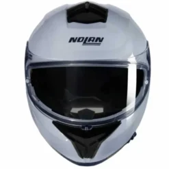 Casco N80-8 Classico N-Com Grigio Lucido