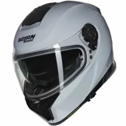 Casco N80-8 Classico N-Com Grigio Lucido