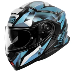 Casco Neotec 3 Fragments TC2 azzurro bianco nero