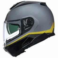 Casco N100-6 Incognito N-com Grigio Giallo