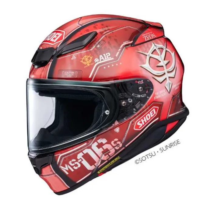 Casco Nxr 2 Chars Zaku II TC1 Rosso