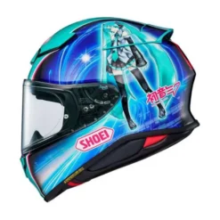 Casco Nxr 2 Hatsune Miku TC4 Verde Acqua