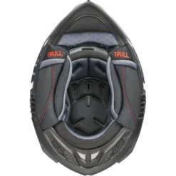 Casco O'Neal A-SRS Spike V25 Nero Bianco Opaco