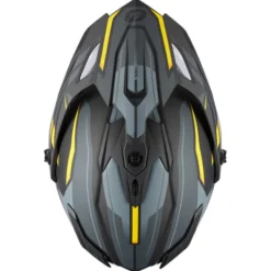 Casco O'Neal A-SRS Spike V25 Nero Opaco Giallo