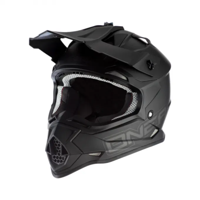 Casco O'neal 2Srs Flat V.23 Nero Opaco
