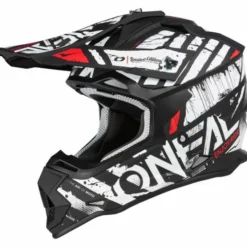 Casco O'neal 2Srs Glitch V.23 Nero Bianco Opaco