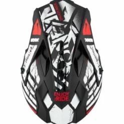 Casco O'neal 2Srs Glitch V.23 Nero Bianco Opaco