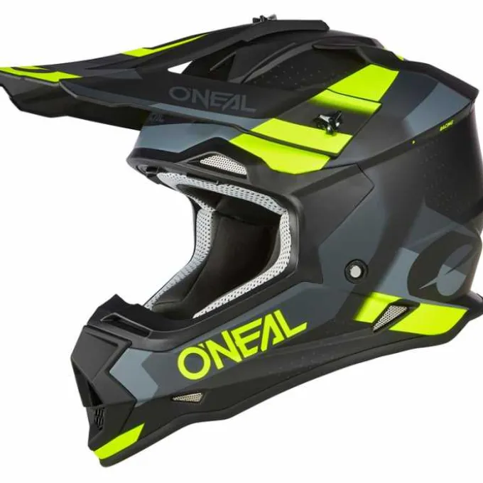 Casco O'neal 2Srs Spyde V.23 Grigio Giallo Opaco