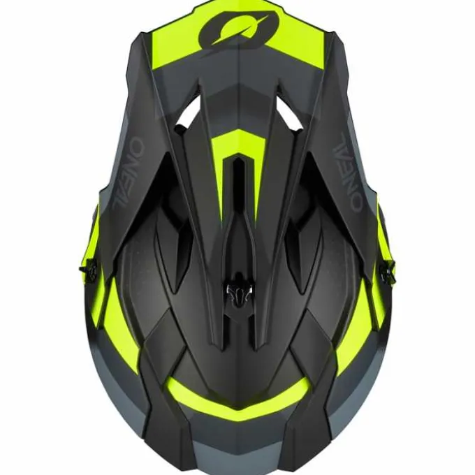 Casco O'neal 2Srs Spyde V.23 Grigio Giallo Opaco