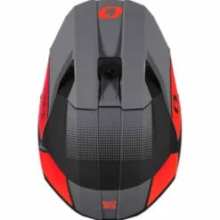 Casco O'neal 3Srs Vision V24 Nero Opaco Rosso Fluo
