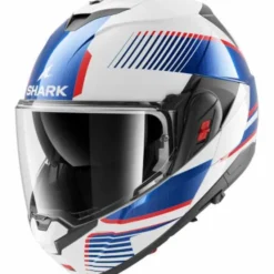 Casco Oxo Sikter Bianco Blu Rosso