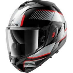 Casco Oxo Sikter Nero Cromo Rosso