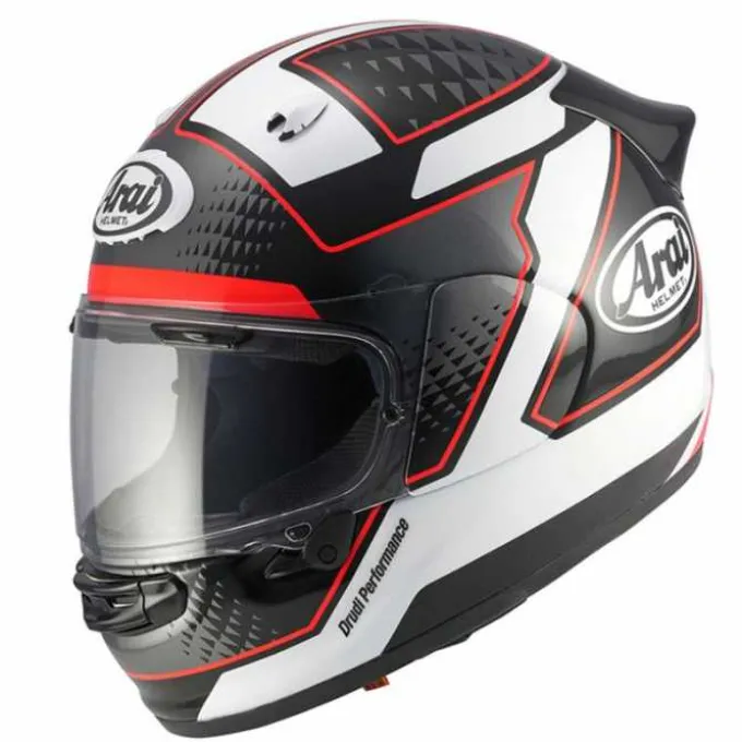 Casco Quantic Giu Red