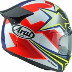 Casco Quantic Stars & Stripes Rosso Blu Giallo