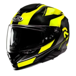 Casco RPHA 71 Carbon Hamil Mc3h Carbonio Giallo