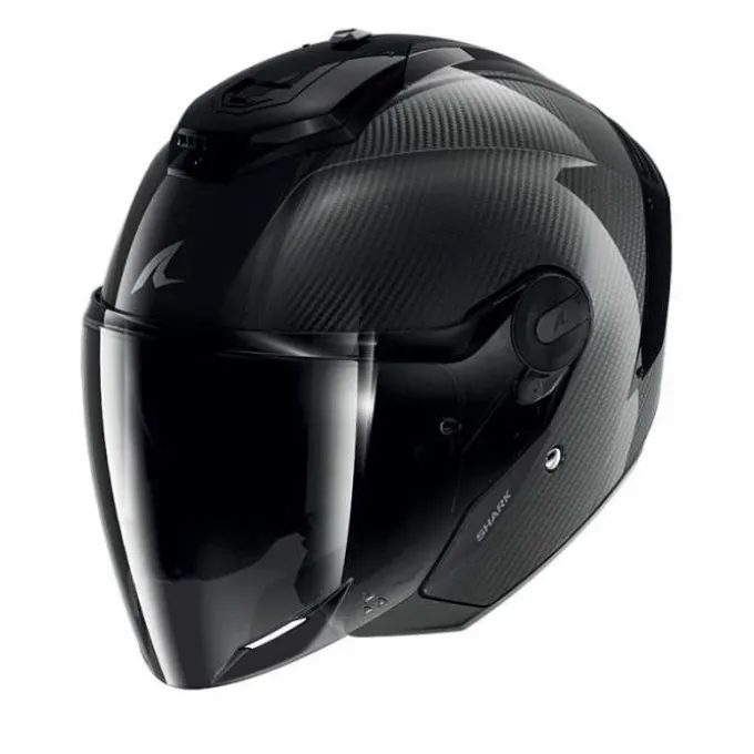 Casco RS JET Carbonio Nero