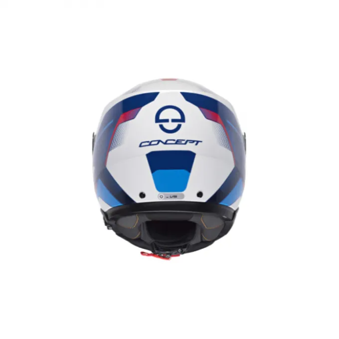 Casco Schuberth Concept Tracer blu bianco rosso