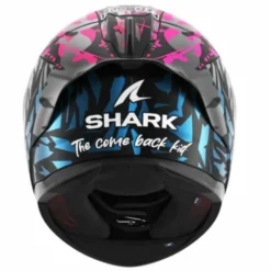 Casco Skwal Cup Replica Redding Mat Blu Rosa